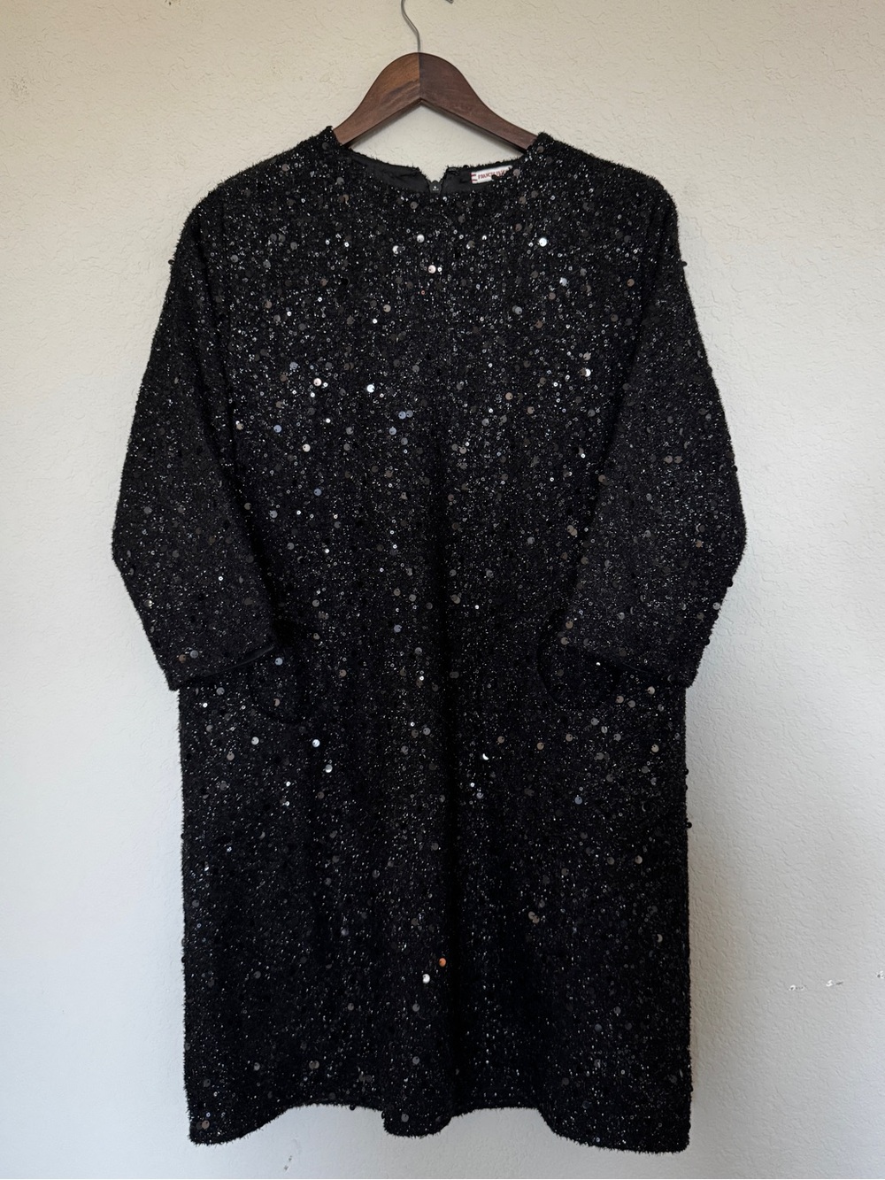 France’s Valentine Sequin Mod midi Dress - Picture 3 of 9